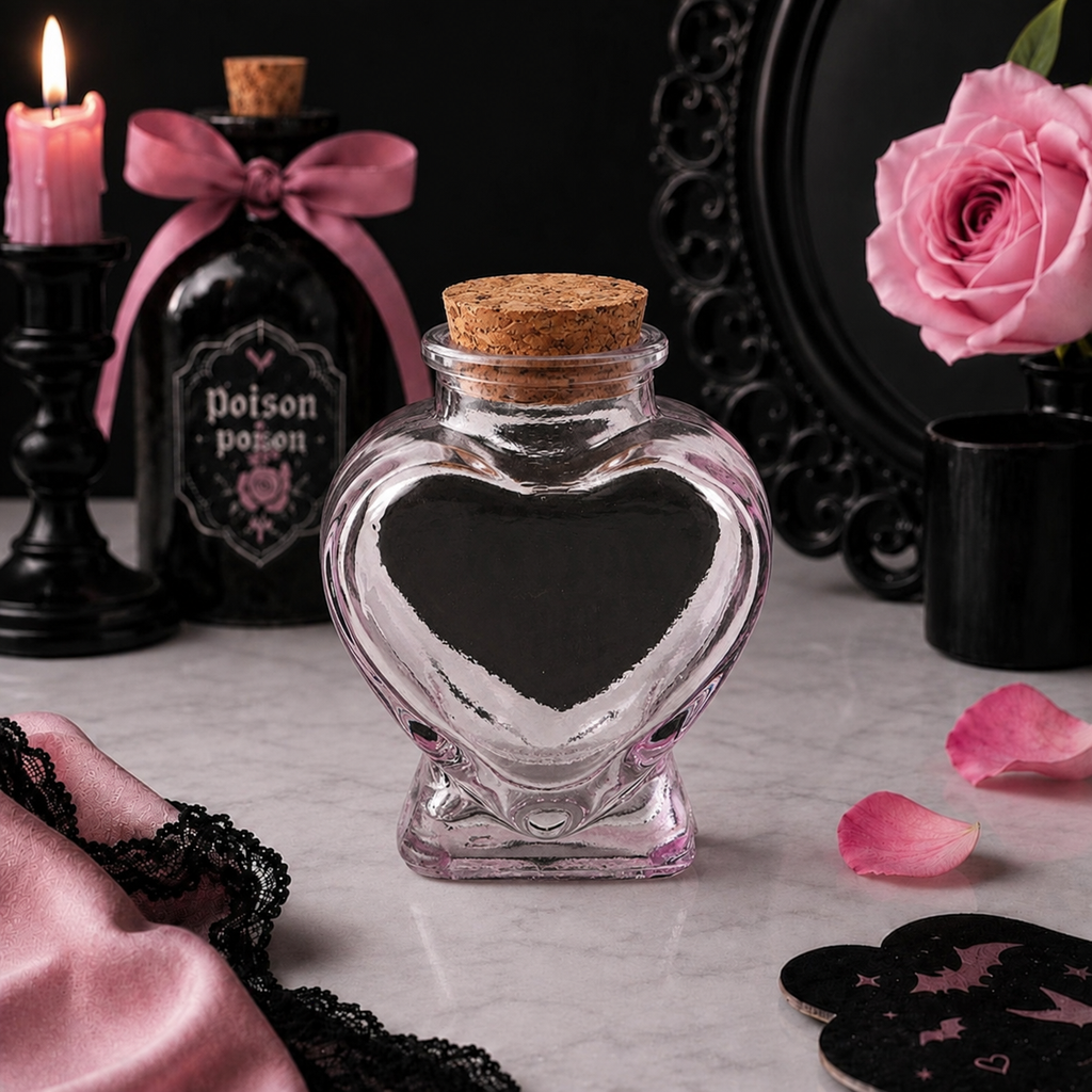 Love Potion Glass Bottle