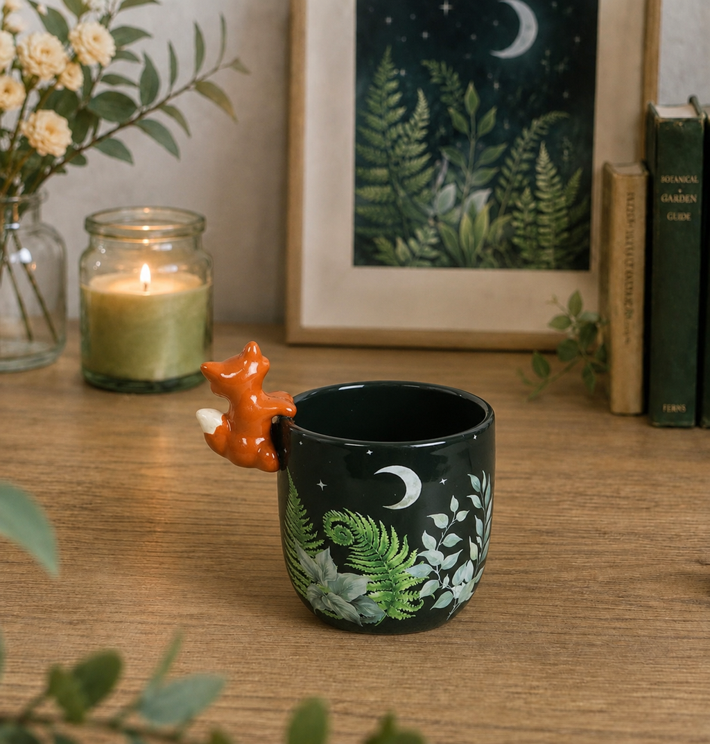 Forest Fox Plant Pot